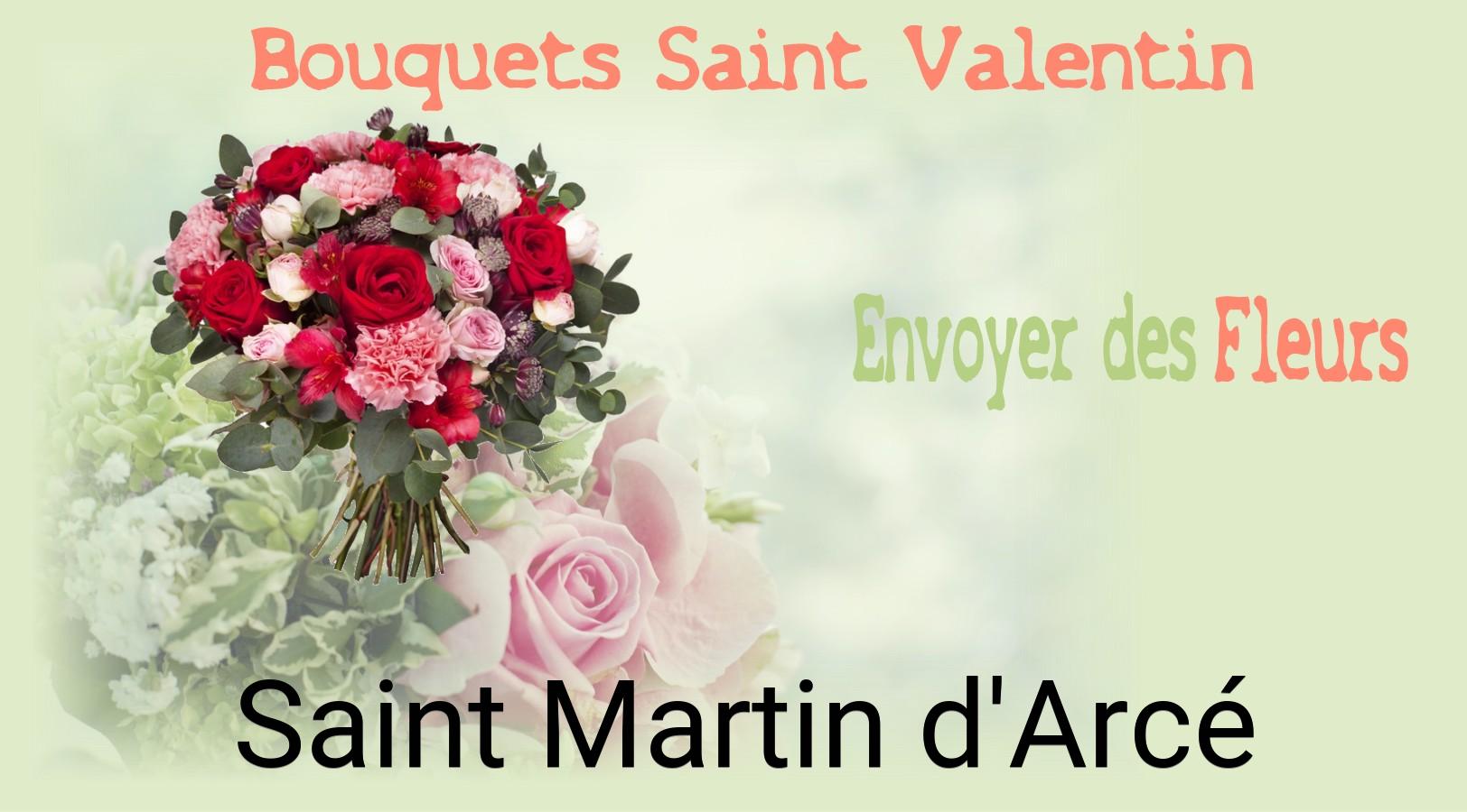 Roses de Saint-Valentin livrées à Saint-Martin-d'Arcé